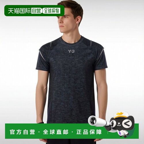 1h可退 欧洲直邮Y-3 男士T恤 KR2387 SS2026 灰色 Mercedes Engin