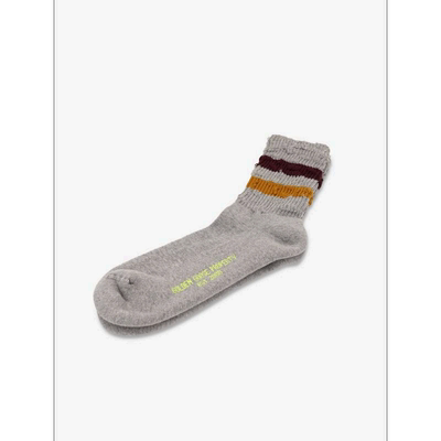 香港直邮Golden Goose Deluxe Brand 条纹袜子 GUP00883.P000488.