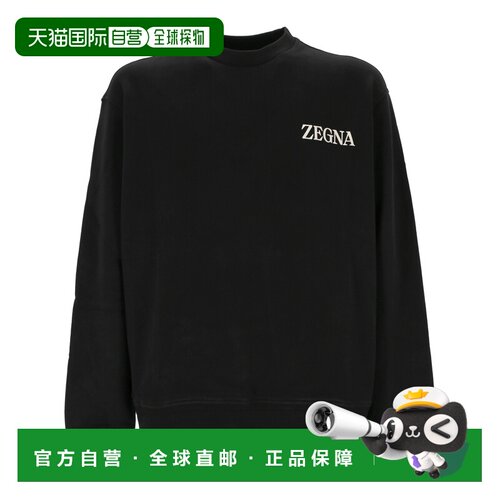 1h可退 香港直邮Z ZEGNA 男士卫衣 RUE522A8E872K09 AW2024 黑色