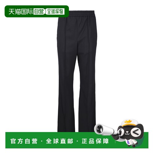 1h可退 香港直邮LOEWE 女士休闲裤 S540Y04XFY1100 AW2023 黑色