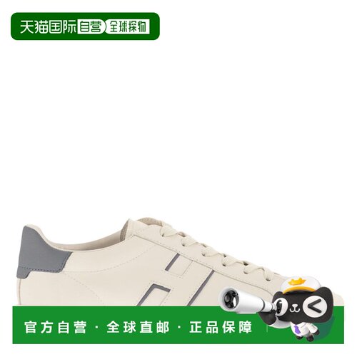 1h可退 香港直邮Hogan 男士 H691 H 條紋低筒運動鞋 HXM6910FU100