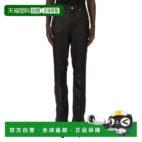 香港直邮RICK OWENS 男士休闲裤 RR01F2335K09 SS【付后1h可退】