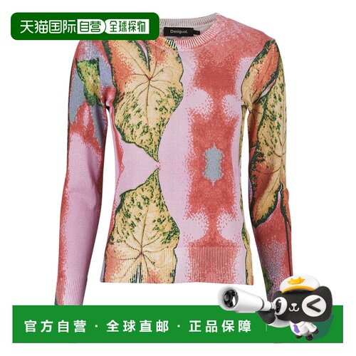 欧洲直邮Desigual 多思奇格 女装 套头衫卫衣 春夏 多彩 LEAF LAC