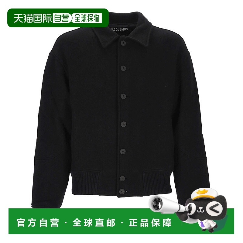 1h可退 香港直邮Jacquemus 男士 JACQUEMUS 黑色外套 OUM00107BW0