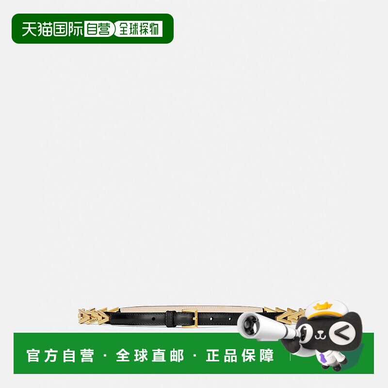 欧洲直邮VERSACE 范思哲 25秋冬 1018812-DV3T_1B00V 女士 腰带 V