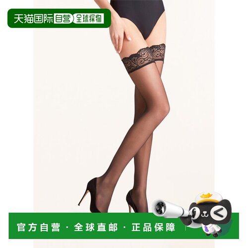 欧洲直邮FALKE 女士袜子 100086551113000 CO 黑色 Stay-up stock