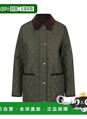 香港直邮Burberry 巴宝莉 女士 军绿尼龙夹克 8113591
