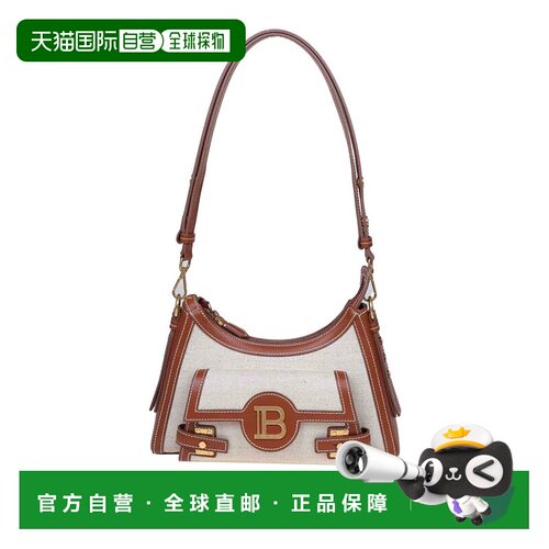 香港直邮BALMAIN 女士斜挎包 DN1BT905TCFEGEM AW【付后1h可退】