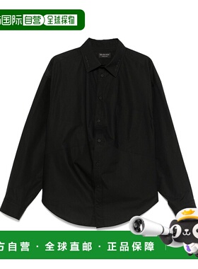1h可退 香港直邮Balenciaga 巴黎世家 女士 长袖衬衫 814101TNM60