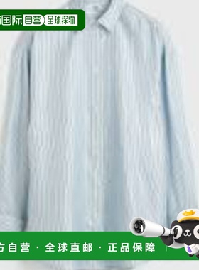 1h可退 香港直邮toteme 女士 TOTEME PRE Clear 蓝色衬衫 261WRT0