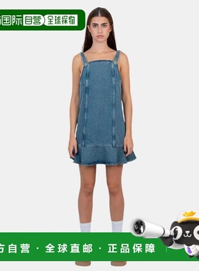 1h可退 香港直邮GANNI 甘尼 女士 en 迷你牛仔睡袍 J1584091FW243
