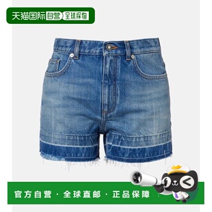 纪梵希 舒适时尚 女士 blue蓝色 中腰牛仔短裤 香港直邮Givenchy