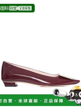 1h可退 香港直邮Roger Vivier Belle Vivier 方头低跟鞋 RVW00700