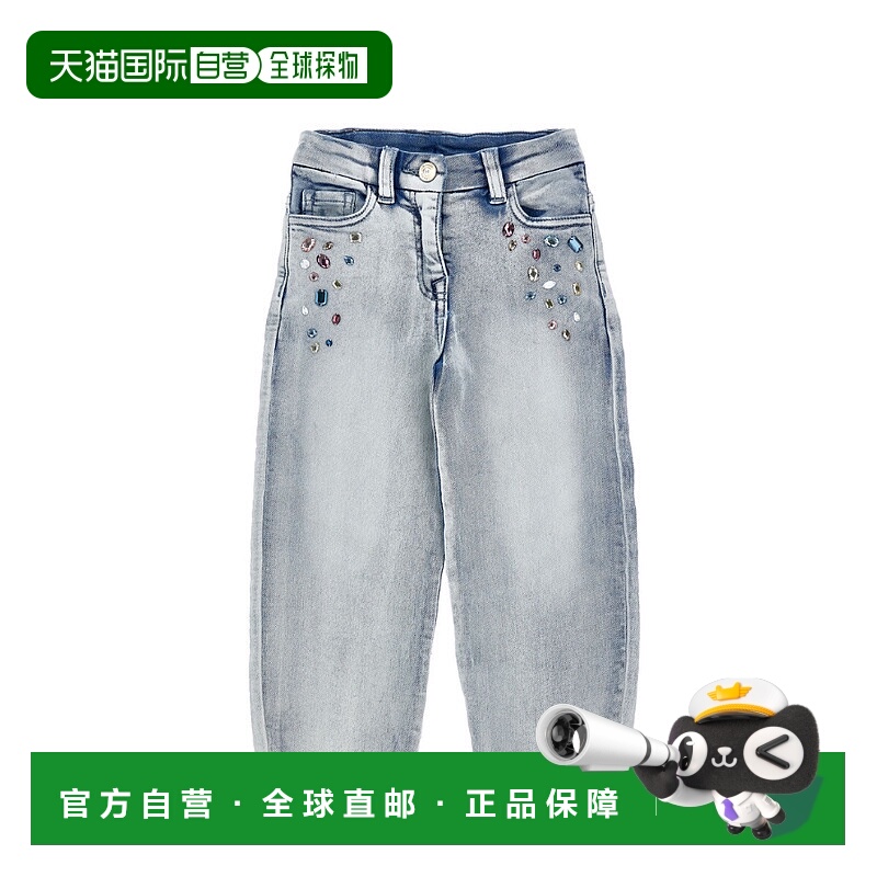 欧洲直邮monnalisa 少女 牛仔裤