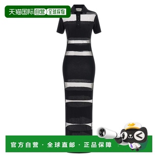 1h可退 香港直邮Coperni 女士 'Striped Polo' 透视连衣裙 COPJS1