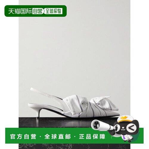 1h可退 Balenciaga 巴黎世家 女士 露跟尖头高跟鞋 786223WB1H2