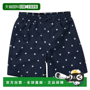 男孩 小帆船 BARCELIN 沙滩裤 蓝色 欧洲直邮Petit 泳裤 Bateau