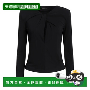 1h可退 香港直邮ANINE BING 女士 上衣 black黑色 舒适时尚