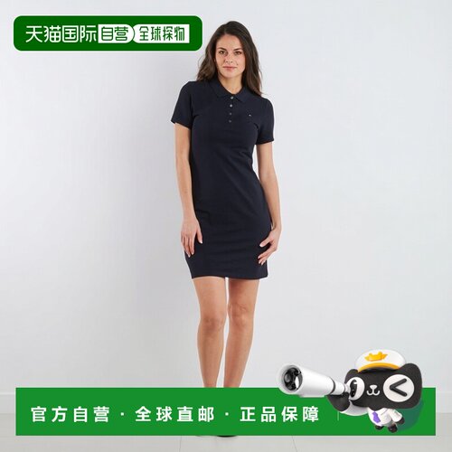 欧洲直邮TOMMY HILFIGER  女衣服 春夏2025 短连衣裙 1985 SLIM P