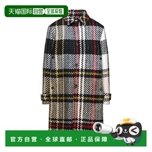 1h可退 香港直邮Lanvin 朗雯 男士 大衣 black黑色 舒适时尚