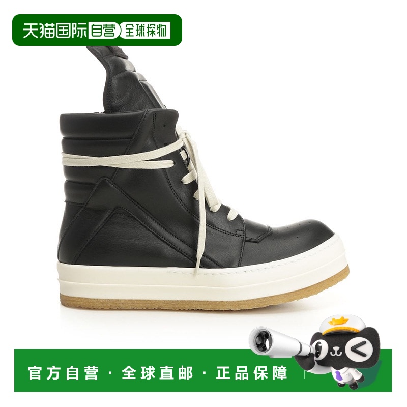 香港直邮Rick Owens CREEP GEOBASKET高帮休闲鞋 RU02E1801LCO
