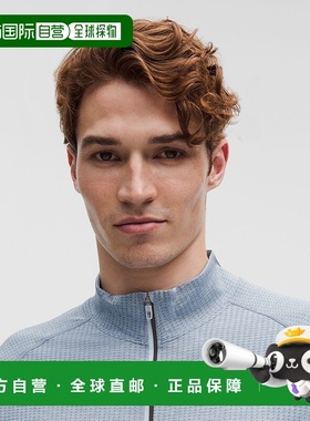 自营1h可退 欧洲直邮LULULEMON露露乐檬 Metal Vent Tech半拉链上