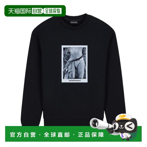 Emporio Armani 摄影印花针织卫衣 EM006933AF27740