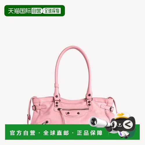 自营欧洲直邮Balenciaga巴黎世家 Le City East-west女士皮革手提