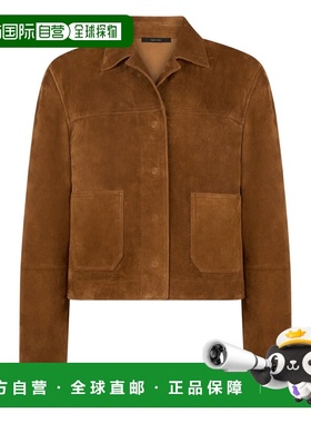 1h可退 香港直邮Tom Ford 汤姆 福特 女士 绒面革夹克 CSL796LEX4