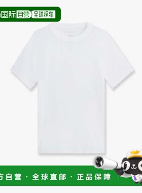 香港直邮Y-3 男士 修身棉质T恤 KB4631 white白色 舒适时尚