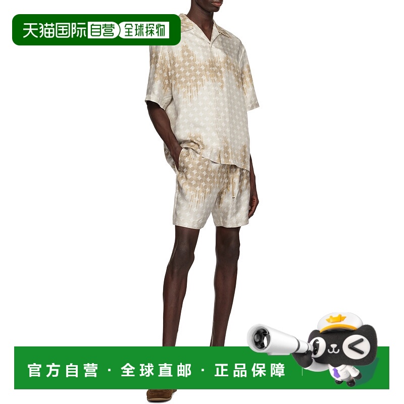 香港直邮Amiri 字母百慕大短裤 AMSHCA1074