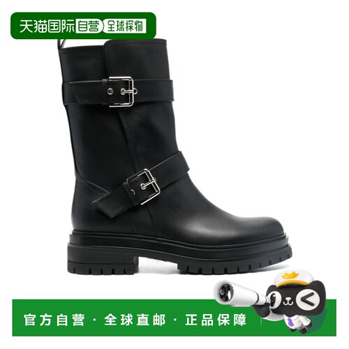 香港直邮Gianvito Rossi 圆头高帮短筒靴 G73004.【付后1h可退】