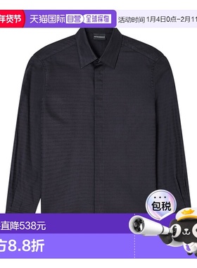 香港直邮Emporio Armani 长袖衬衫男装 EM003755AF18123阿玛尼