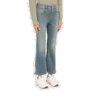 香港直邮Stella McCartney 微喇牛仔裤 6D01933SPH37喇叭裤