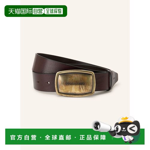 香港直邮DSQUARED2 男士腰带 100317256115000 CO 棕色 Leather b