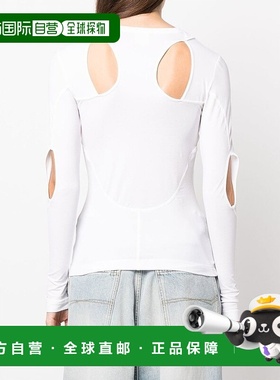 1h可退 香港直邮Givenchy 纪梵希 女士 徽标长袖T恤 BW610330WK