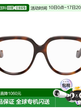 1h可退 香港直邮LOEWE 罗意威 男士 棕色 Anagram 眼镜 LW50104I5