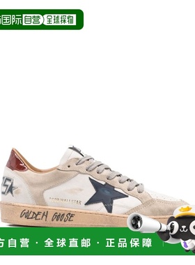 1h可退 香港直邮GOLDEN GOOSE 男士 Ballstar 繫帶運動鞋 GMF0103