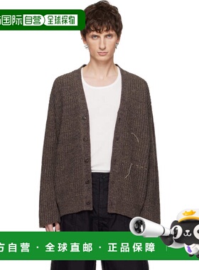 1h可退 香港直邮Maison Margiela 马丁 马吉拉 男士 棕色开衫 S50