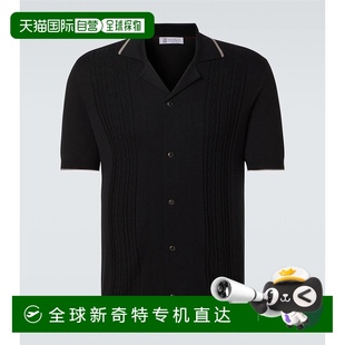 Cucinelli 古奇拉利 香港直邮Brunello 布内罗 男士 针织棉质衬衫