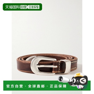 1h可退 香港直邮Our Legacy 男士 2cm 全粒面皮带腰带 A2208BBRBr