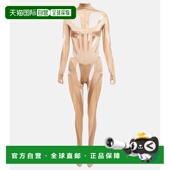 001383 1h可退 pink粉色 女士 拼接连衣裤 香港直邮Mugler 穆勒