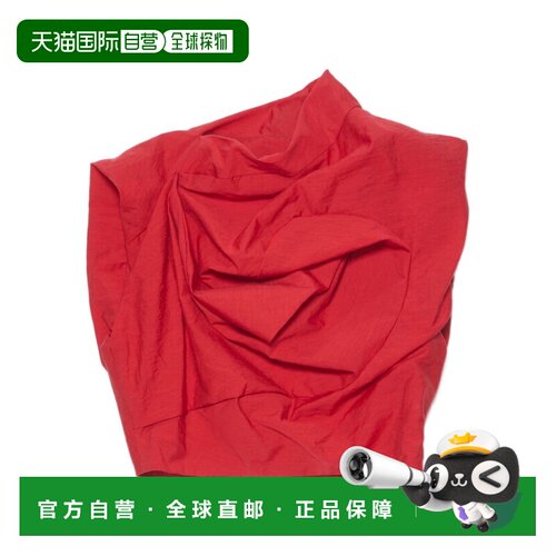 1h可退 香港直邮ACNE STUDIOS 女士T恤 AC0571ACI SS2023 红色 不