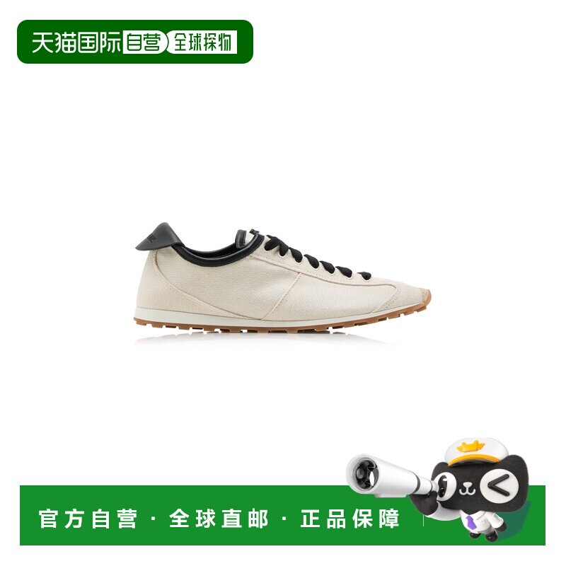 香港直邮Jacquemus 女士 网球皮质运动鞋 white白色 舒适时尚