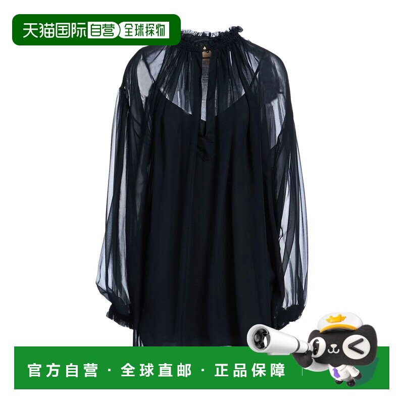 1h可退 香港直邮Gucci 古驰 女士 短款连衣裙 black黑色 舒适时尚