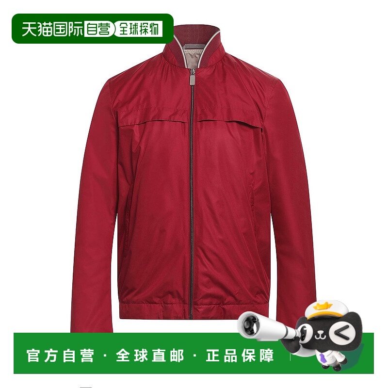 1h可退 香港直邮Canali 康钠丽 男士 夹克 red红色 舒适时尚