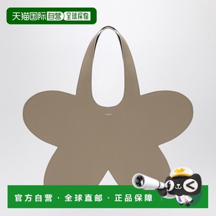 1h可退 香港直邮Coperni 女士 花朵米色皮革手提包 COPBA94F6012L