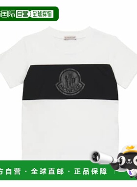 1h可退 香港直邮MONCLER GRENOBLE ENFANT 女童 Logo印花棉质T恤