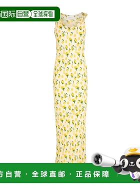 1h可退 香港直邮Sportmax 斯宝麦斯 女士 长款连衣裙 beige米色