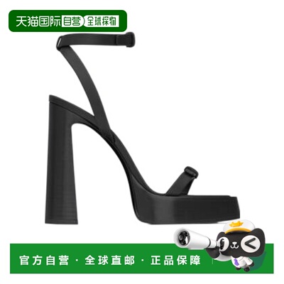 1h可退 香港直邮Saint Laurent 厚底高跟凉鞋 731342DWE00高跟鞋